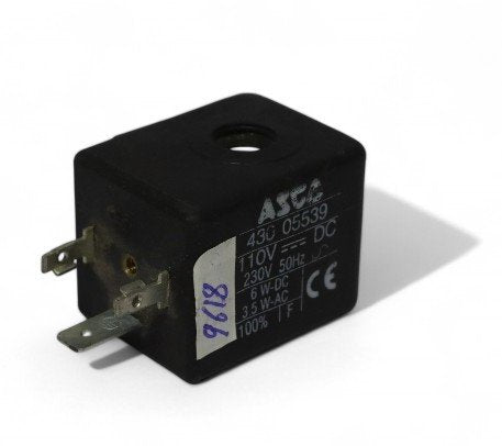 ASCO 43005539 | Solenoid Coil | Voltage 230 V | Frequency 50 Hz | Series 238 | Ambient Temperature -10 to + 60 C°