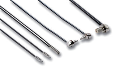 OMRON E32-TC200 2M | Fiber optic sensor, through-beam, M4, 2m cable