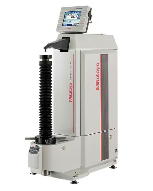 Mitutoyo 810-233-33 | Rockwell Hardness Testing Machines | HR-530 mm/inch main unit ISO-JIS-ASTM | Operation Temperature 5 to 40°C | Vibration Frequency 5Hz or lower | External Dimensions 250x667x621 mm