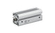 AVENTICS R422001109 Pneumatic Compact Cylinder - 80mm Bore, 100mm Stroke, CCI Series, Double Acting