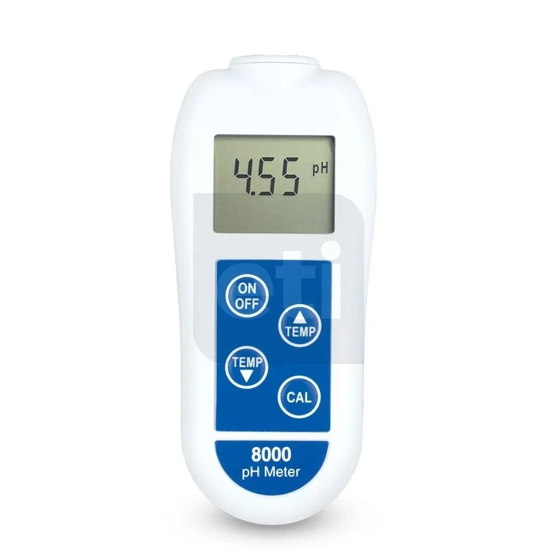 8000 pH Meter with interchangeable electrode