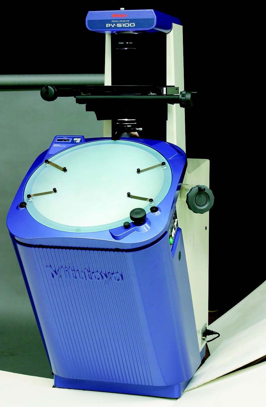 Mitutoyo 304-919 | PV-5110 Vertical Profile Projector 13 Screen |200 mm X 100 mm XY