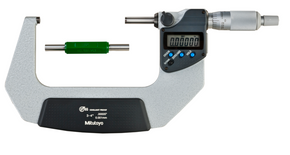 Mitutoyo  293-333-30 | Digital Micrometer IP65  Inch/Metric | Range  3 - 4" (76.2 - 101.6 mm) | with Data Output