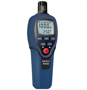 REED R9400 Carbon Monoxide Meter with Temperature