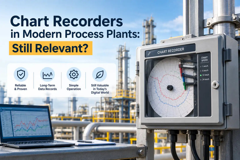 Chart Recorders in Modern Process Plants: Still Relevant?