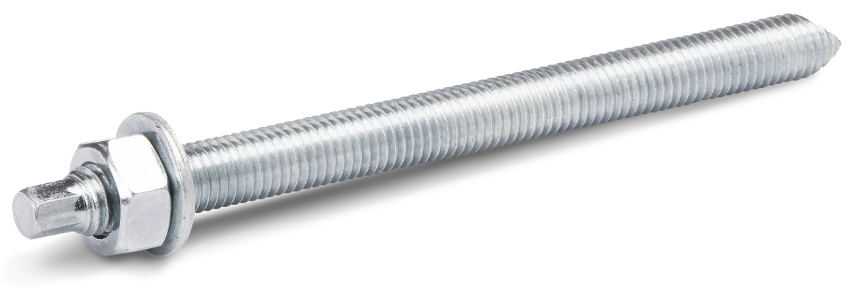 Rawlplug R-STUDS-12160-88HD | Hot-Dip Galvanised Threaded Rod, Hex Head | M12 x 160 mm, class 8.8, 1 - generaltechuae