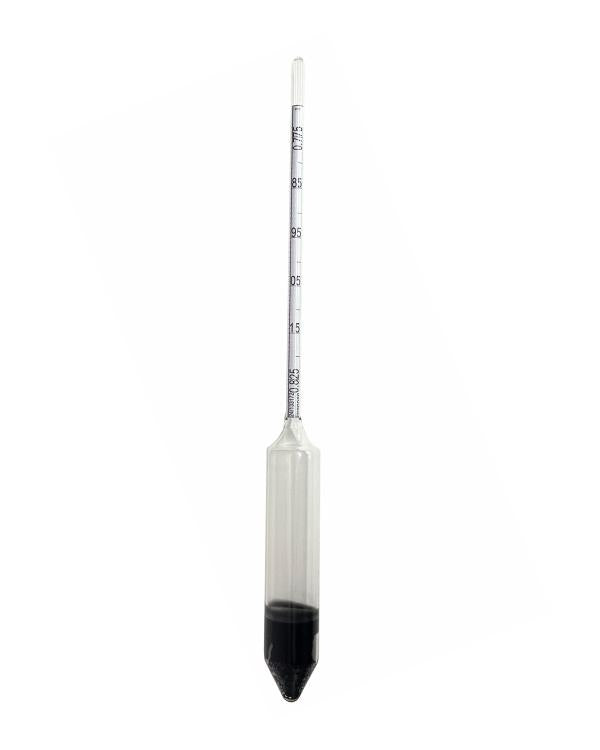 Brannan 10/640/0 | Aviation Fuel Hydrometer | 0.75 to 0.85 SG 60/60 °F, 185 mm, adjusted 60 °F - generaltechuae