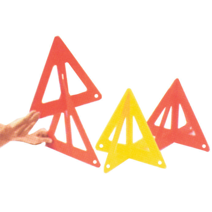Flexbar 10009 | Wet Floor Area Marker | Orange, 12 in Triangles - generaltechuae