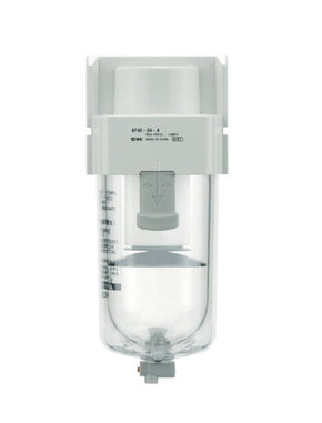 SMC AF20-02C-A | Filter | Clear Bowl | Series AF | Port Connection 1/4PT