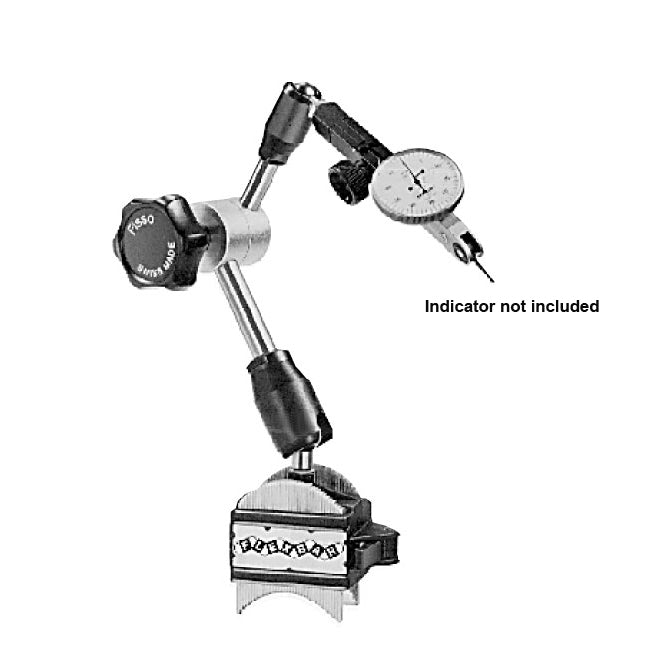 Flexbar 11161 | Anyform Magnetic Base with Swiss Style Arm | 1 3/4 x 2 1/4 in Base - generaltechuae