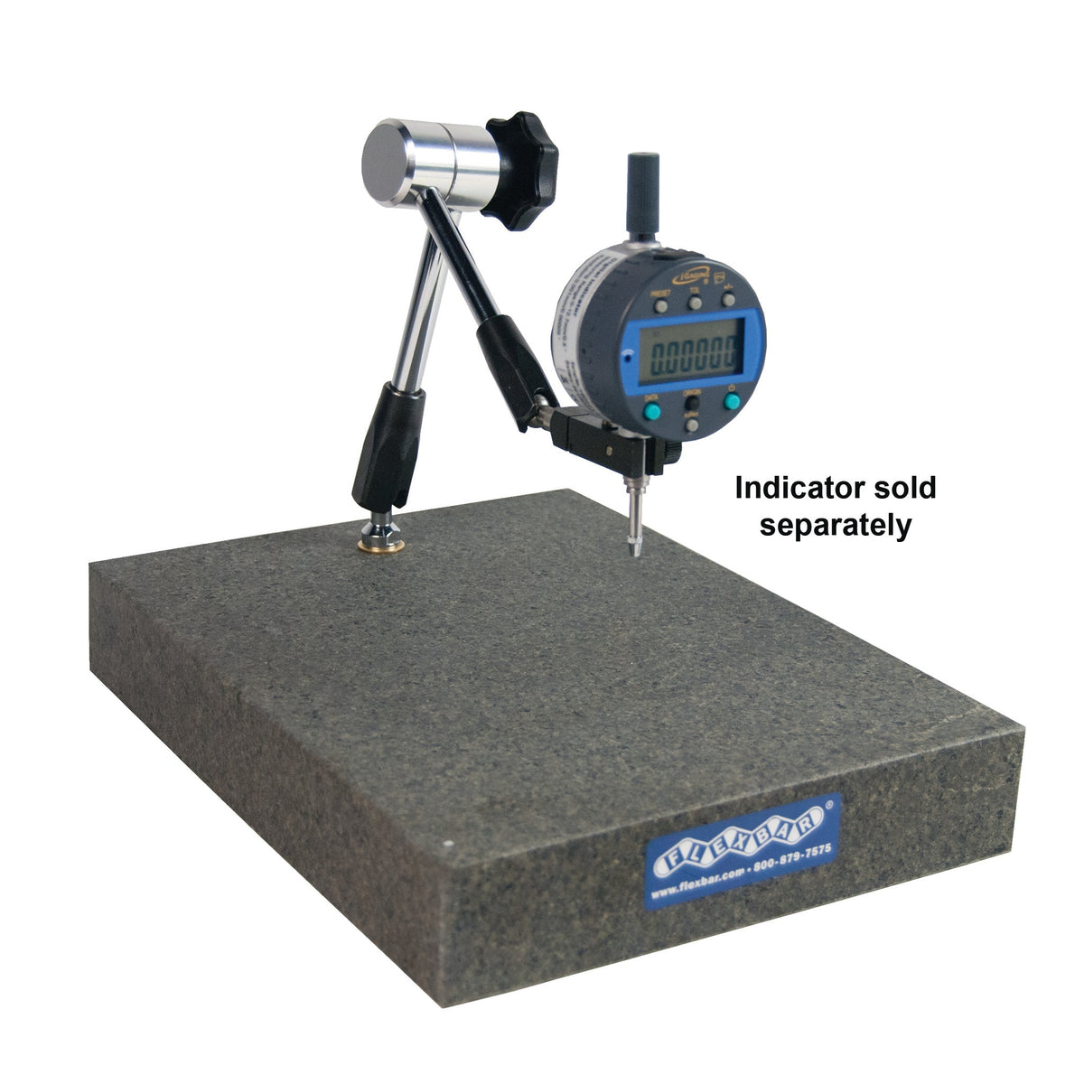 Flexbar 12032 | 3D Articulated Gaging Arm Model Stand | 9" x 12" x 2" Granite Base - generaltechuae