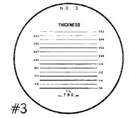 Flexbar 12247-8 | Individual Reticle #8 for 7X Comparator | 1 in Diameter - generaltechuae (2)
