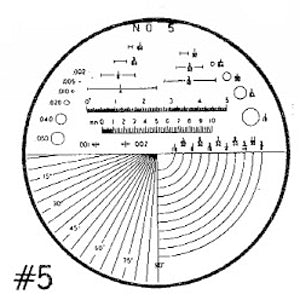Flexbar 12249-10 | Individual Reticle #10 for 7X Comparator | 1 in Diameter - generaltechuae (4)