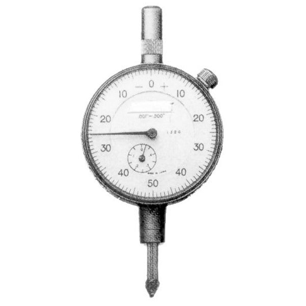Flexbar 12741 | Precision Dial Indicator AGD2 | 0.500 in range, 0-50-0, 0.001 in - generaltechuae