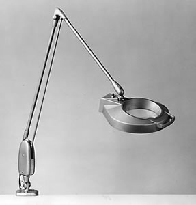 Flexbar 12801 | Illuminated Magnifier with Universal Clamp | 5 in Lens, 3 Diopter - generaltechuae