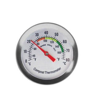 Brannan 13/415/3 | Dial Compost Thermometer | 0 to +80 °C, 300 mm Probe - generaltechuae