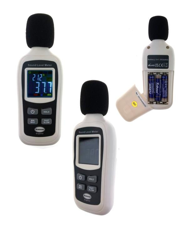Brannan 13/471/0 | Mini Thermo-Sound Level Meter | 35 to 135 dB(A), -20 to +70 °C - generaltechuae (2)