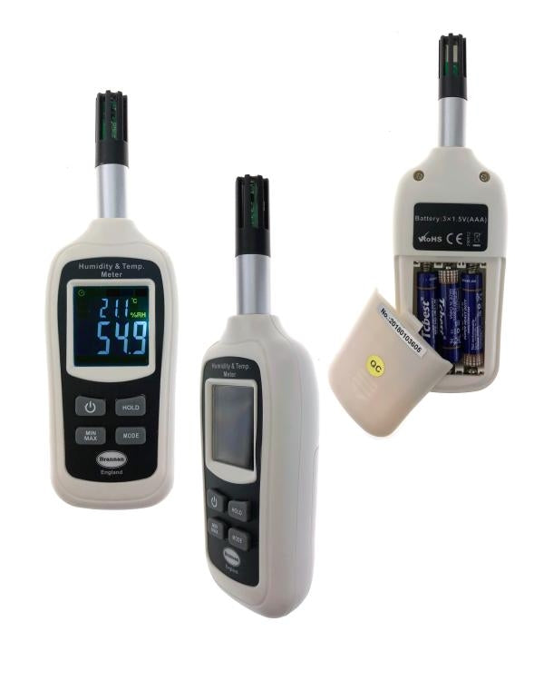 Brannan 13/473/0 | Mini Thermo-Humidity Meter | 0–100% RH, Dew Point & Wet Bulb - generaltechuae (2)