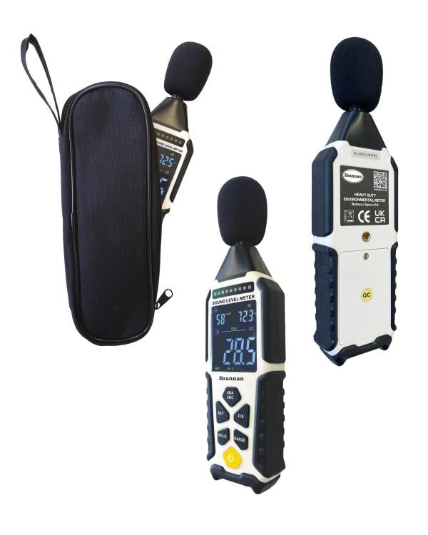 Brannan 13/491/0 | Heavy Duty Sound Level Meter with Temperature & Humidity | 30 to 130 dB, A/C - generaltechuae (2)