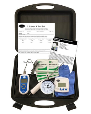 Brannan 13/800/3 | Legionella Thermometer Kit | Probe & Clip-On Pipe Thermometers - generaltechuae