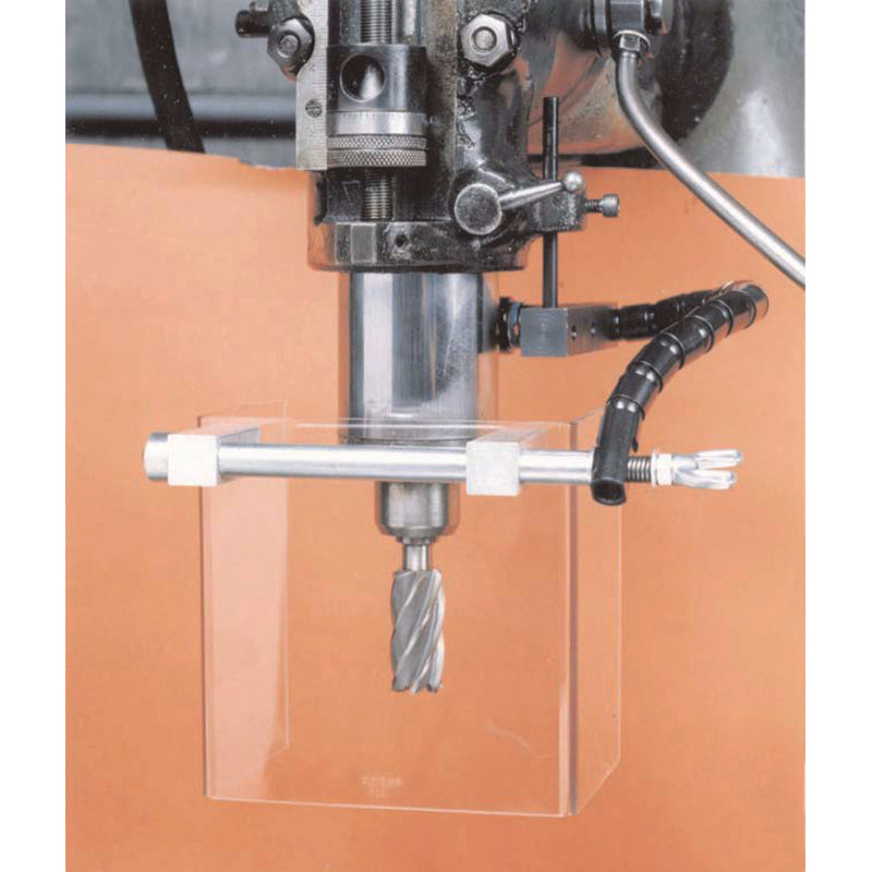 Flexbar 13032 | Drill/Chuck Visorguard | 6 x 6 in Box Shield, 10 in Flexbar Arm - generaltechuae