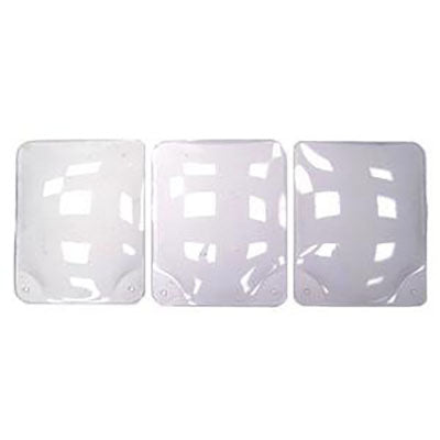 Flexbar 13094 | Replacement Concave Shield | 8 x 10 in Acrylic, Carton of 3 - generaltechuae