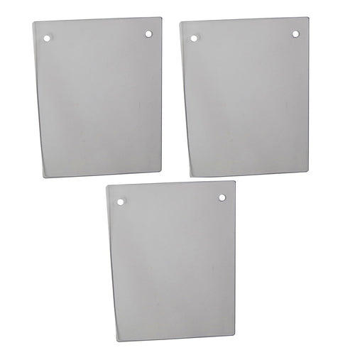 Flexbar 13121 | Replacement Flat Shield | 8 x 10 in Acrylic, Carton of 3 - generaltechuae