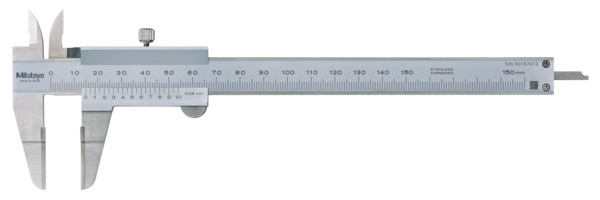 Mitutoyo 536-134 Blade Caliper 0 - 150 mm, Graduation 0.05 mm
