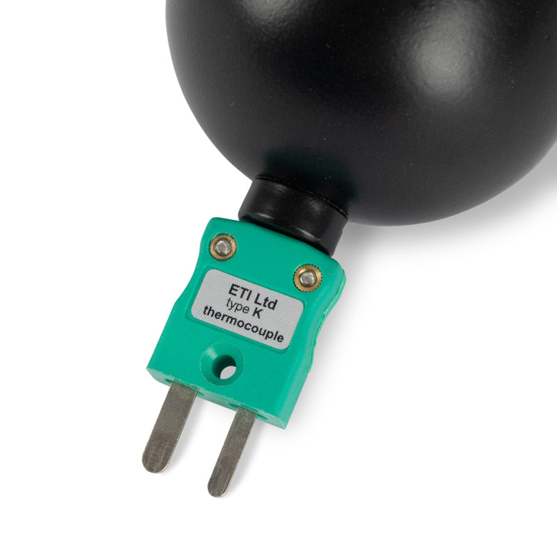 ETI 133-475 | Black Ball Probe | Type K, 50 mm Copper Sphere - generaltechuae