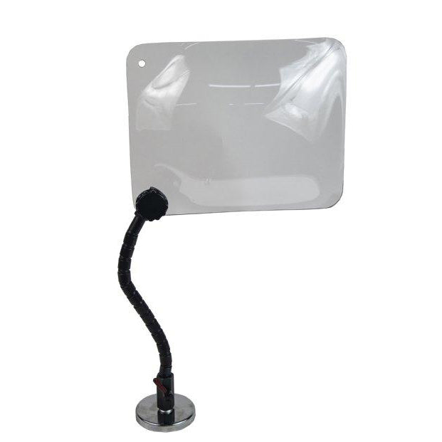 Flexbar 13314 | Flex-Shield Concave Safety Shield | 8 x 10 in, Magnetic Base - generaltechuae