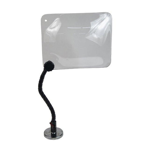 Flexbar 13314 | Flex-Shield Concave Safety Shield | 8 x 10 in, Magnetic Base - generaltechuae