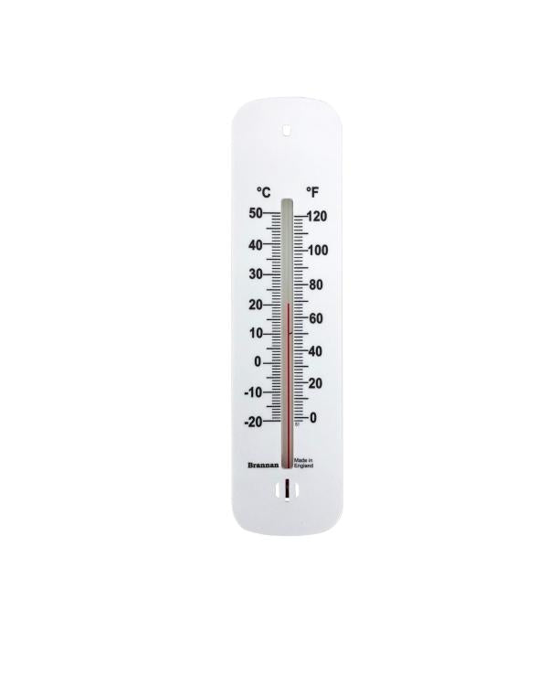 Brannan 14/436/2 | 155 mm Plastic Wall Thermometer | °C only, -20 to +50 °C - generaltechuae