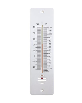 Brannan 14/440/3 | 255 mm Plastic Wall Thermometer | -20 to +50 °C/°F - generaltechuae