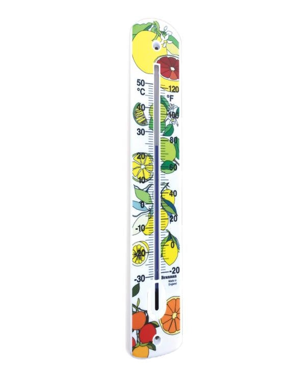 Brannan 14/481/3 | 380 mm Plastic Wall Thermometer, Citrus Design | -30 to +50 °C/°F - generaltechuae (2)