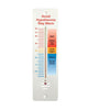 Brannan 14/867/2 | 255 mm Plastic Hypothermia Wall Thermometer | Coloured °C zones - generaltechuae
