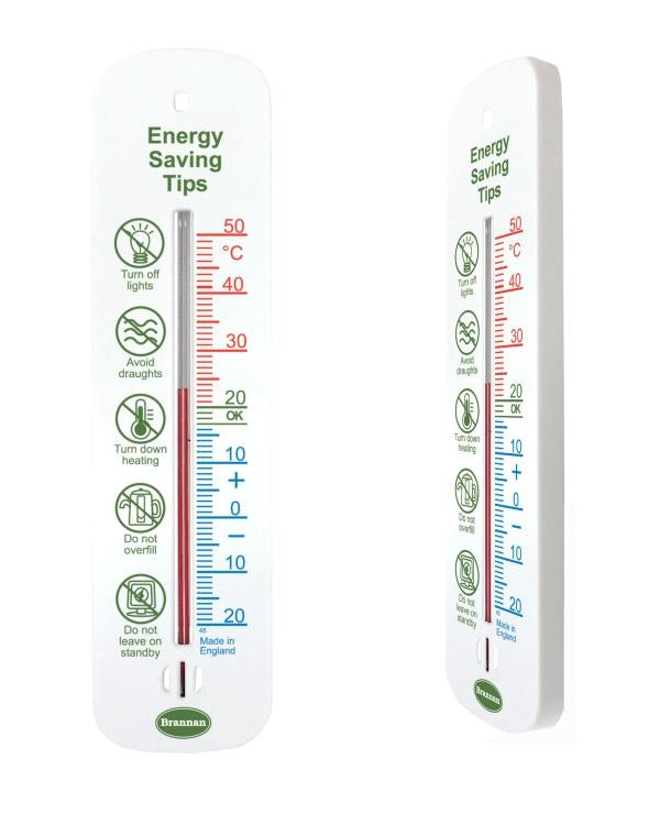 Brannan 14/875/2 | 155 mm Energy Saving Tips Wall Thermometer | -20 to +50 °C - generaltechuae (2)