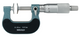 Mitutoyo 123-101 Disc Micrometer, Hardened Steel Disks 0-25mm, Disk=20mm