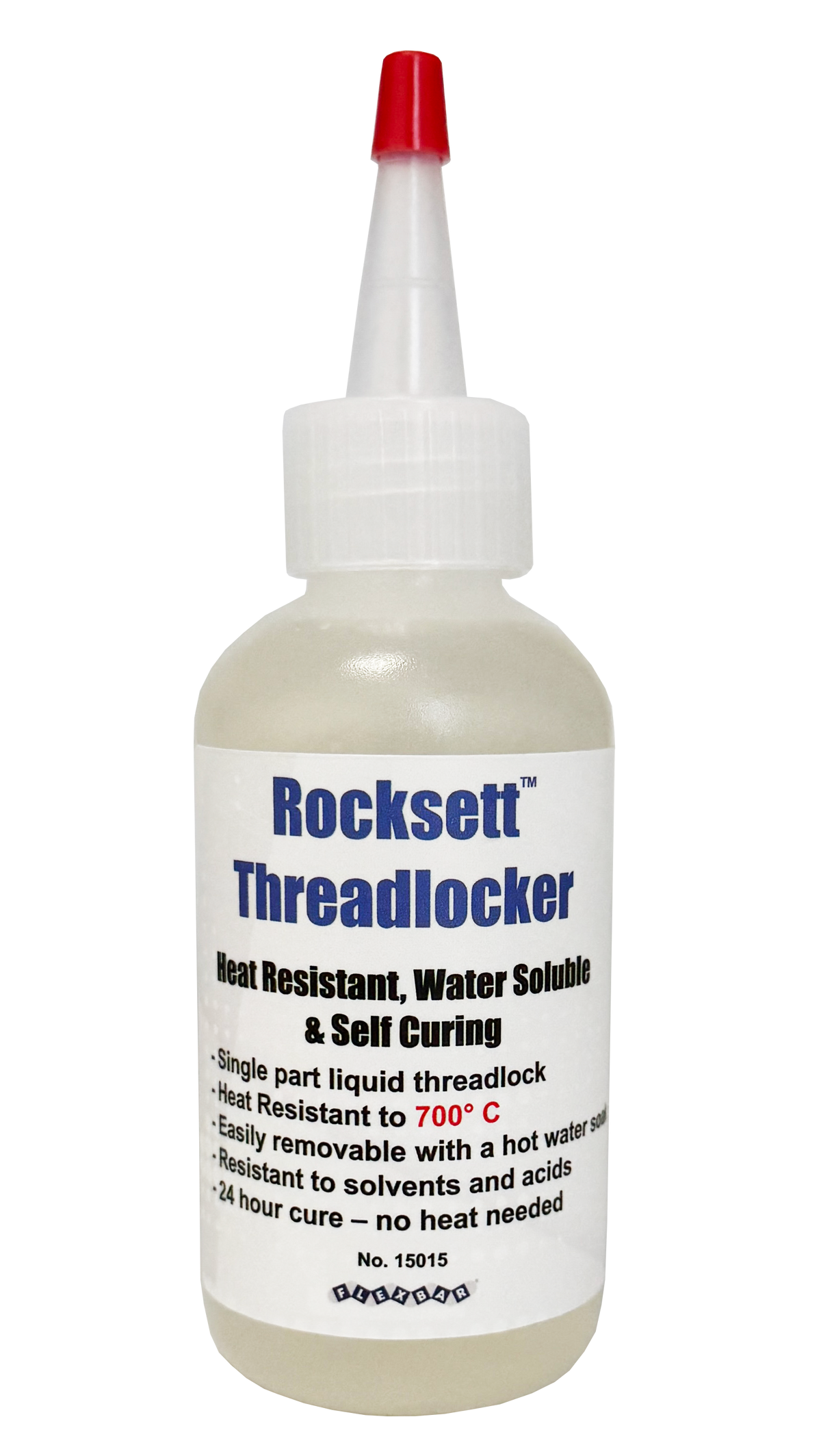 Flexbar 15015 | Rocksett High-Temperature Adhesive | 4 oz, -350 to 2,015 °F - generaltechuae