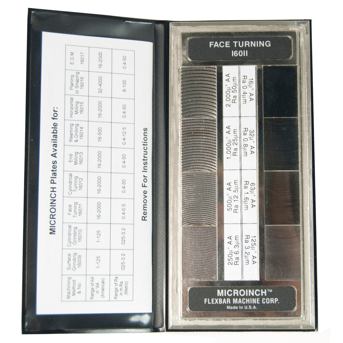 Flexbar 16011-CAL | Microinch Comparator Plate | Face Turning, Calibrated - generaltechuae