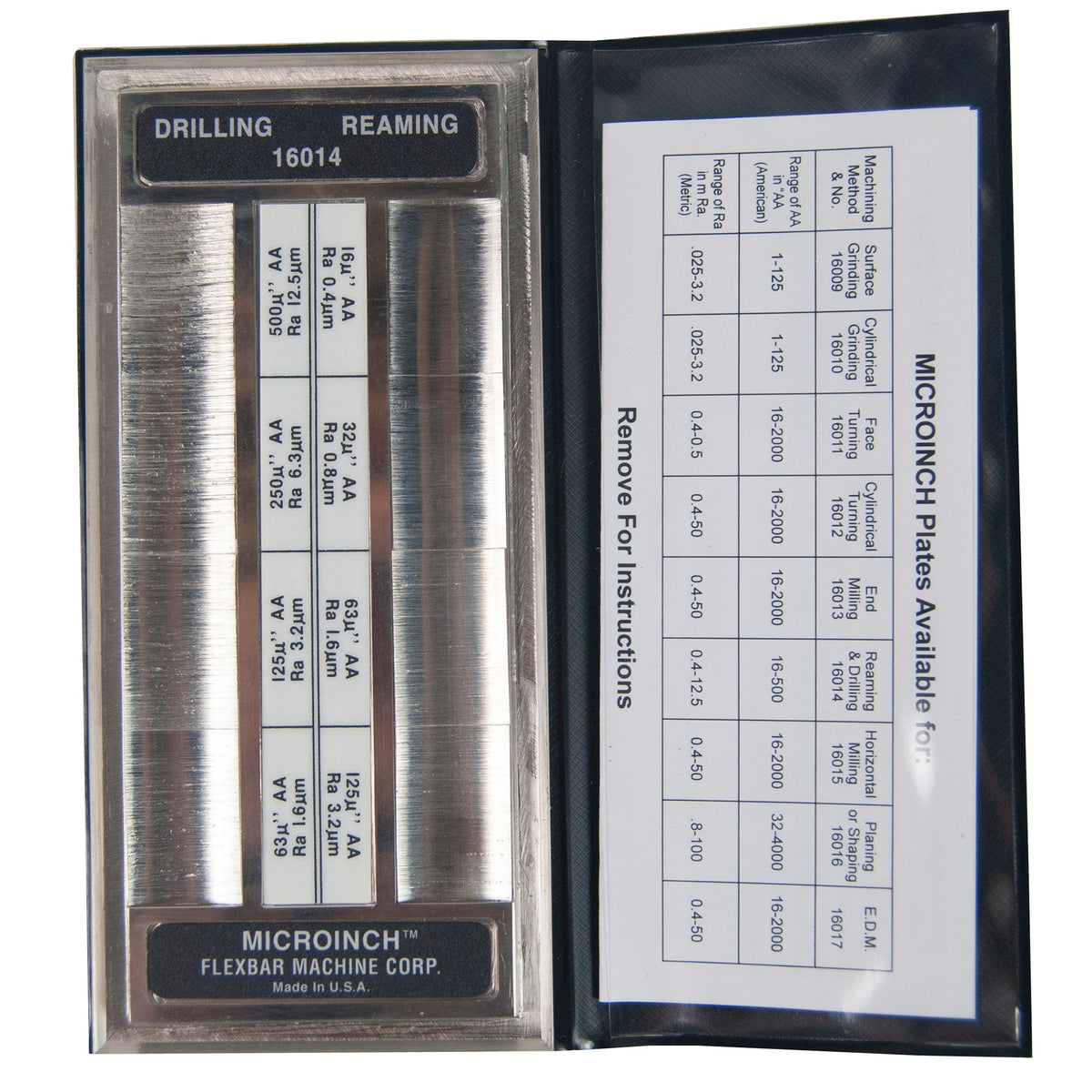 Flexbar 16014 | Microinch Comparator Plate | Reaming & Drilling, Non-Calibrated - generaltechuae