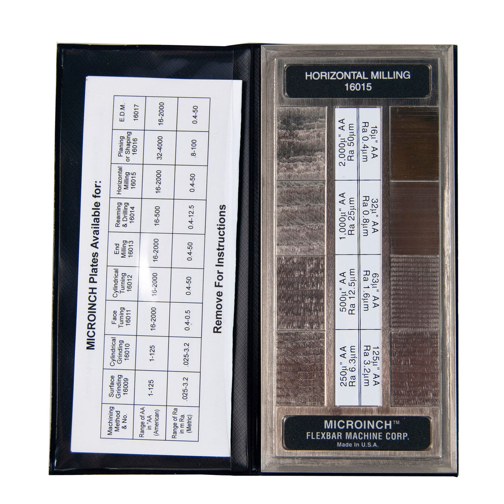 Flexbar 16015-CAL | Microinch Comparator Plate | Horizontal Milling, Calibrated - generaltechuae