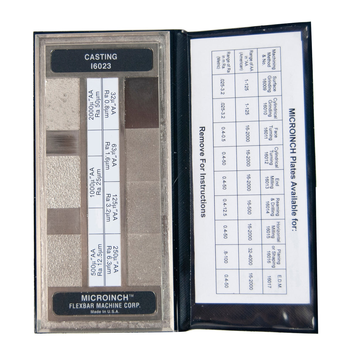 Flexbar 16023 | Microinch Comparator Plate | Casting, Non-Calibrated - generaltechuae