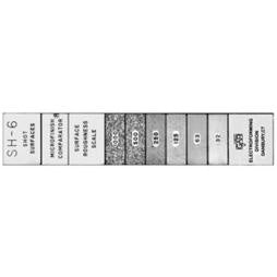 Flexbar 16034 | Shot Blasting Comparator, Inch | 6 Specimens - generaltechuae