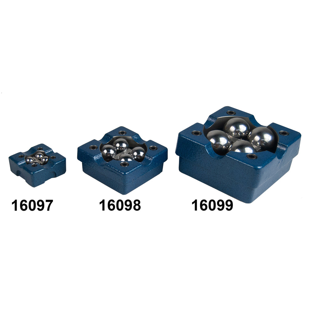 Flexbar 16099 | Ball Bearing V-Block | Large 4¾ x 4¾ x 2⅜ in, No Clamps - generaltechuae (2)