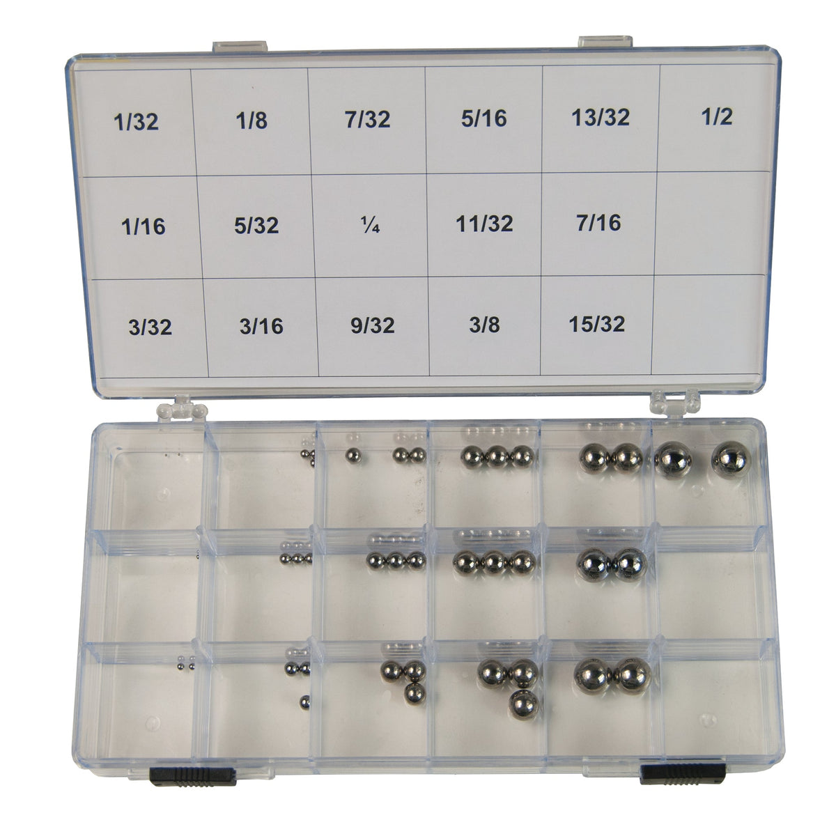 Flexbar 16168 | Precision Spherical Ball Set | 16 Sizes, 1/32" to 1/2" - generaltechuae
