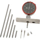 Flexbar 16835 | Dial Indicator Depth Gauge Set | 0-22 in, .0005 in Resolution - generaltechuae