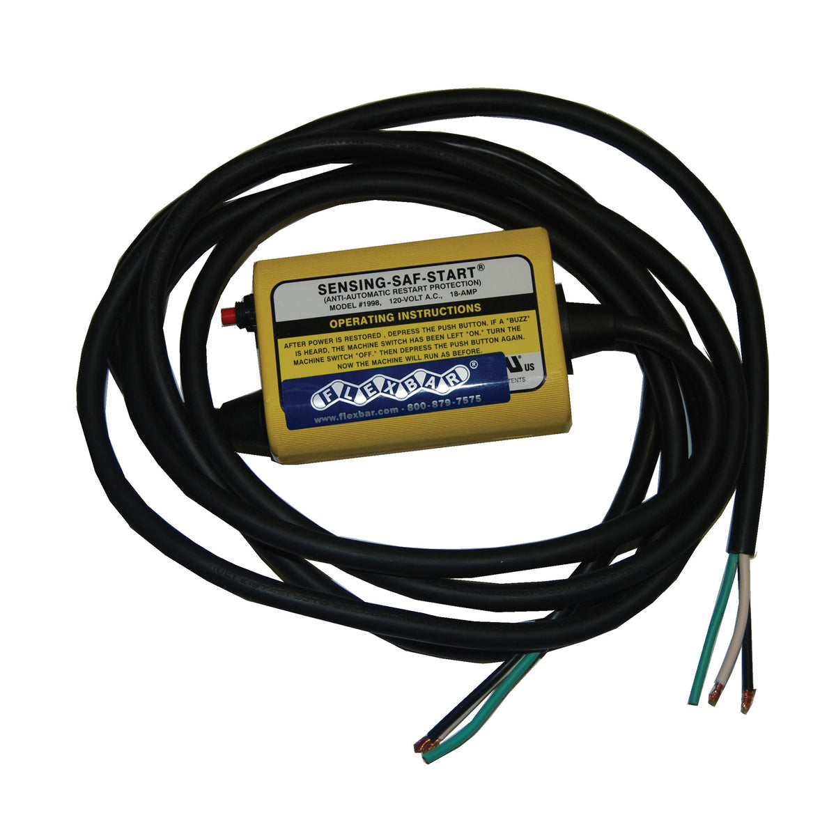 Flexbar 17023 | Sensing-Saf-Start Restart Protection | 20 in Cord - generaltechuae