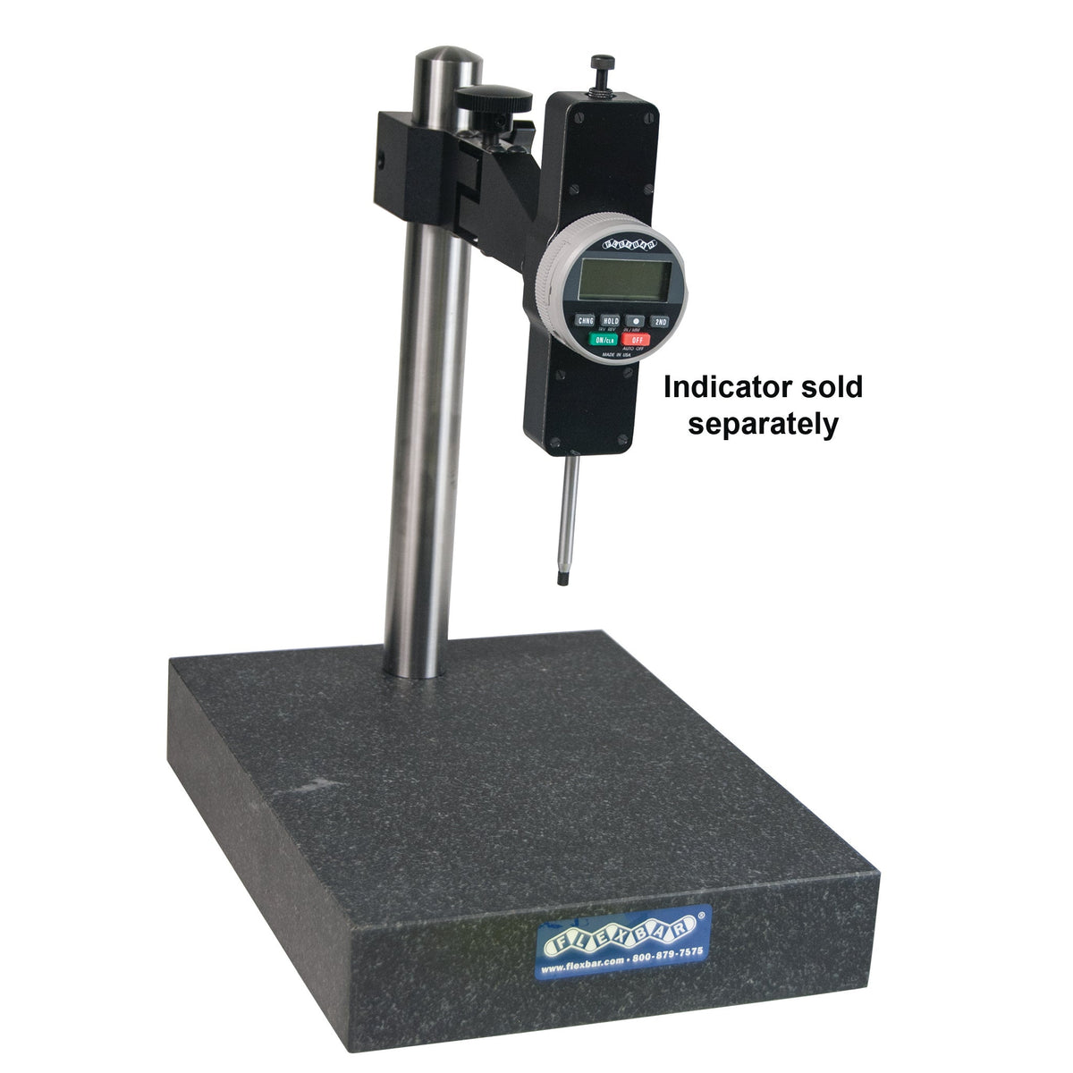 Flexbar 17552 | Heavy-Duty Lugmount Granite Base Indicator Stand | 9" x 12" x 2" - generaltechuae
