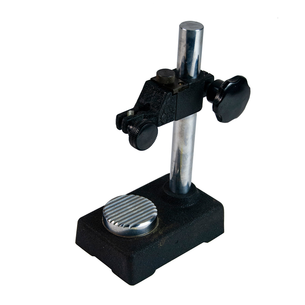 Flexbar 18055 | Dial Gage Stand, Serrated Anvil | 2-3/8 in Anvil, 6 in Post - generaltechuae