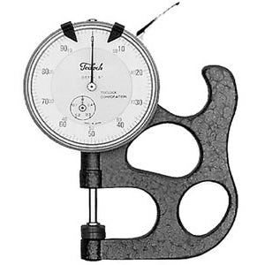 Flexbar 18122 | Precision Dial Thickness Gage | 1.0 in range, 1 1/8 in throat - generaltechuae
